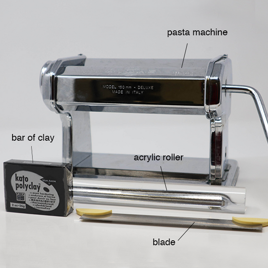 How I clean my Polymer Clay Pasta Machine 